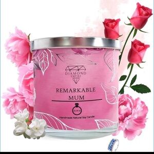 Diamond Empire Remarkable Mum Candle with Surprise Jewelry Inside